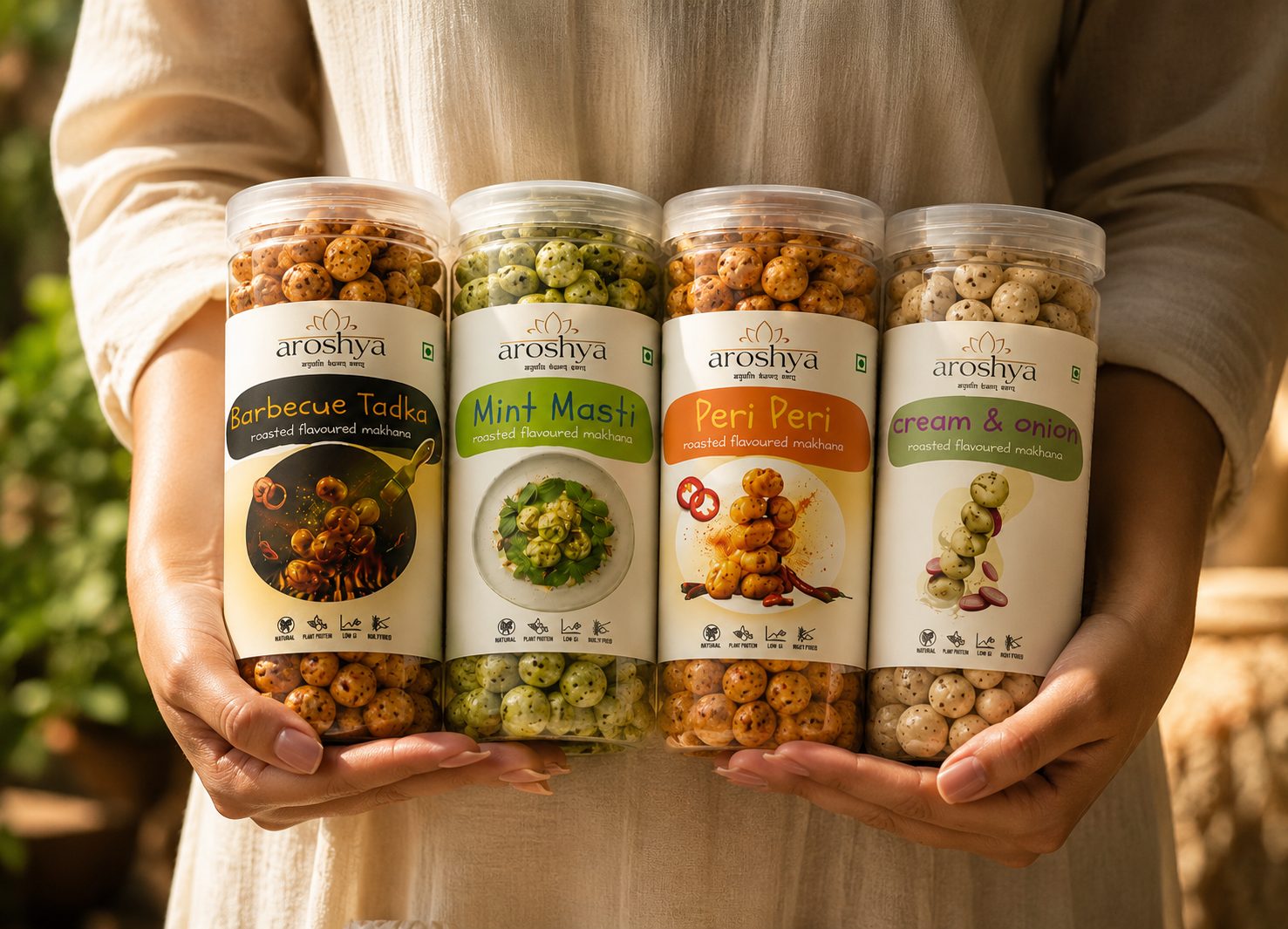 Aroshya makhana, styled